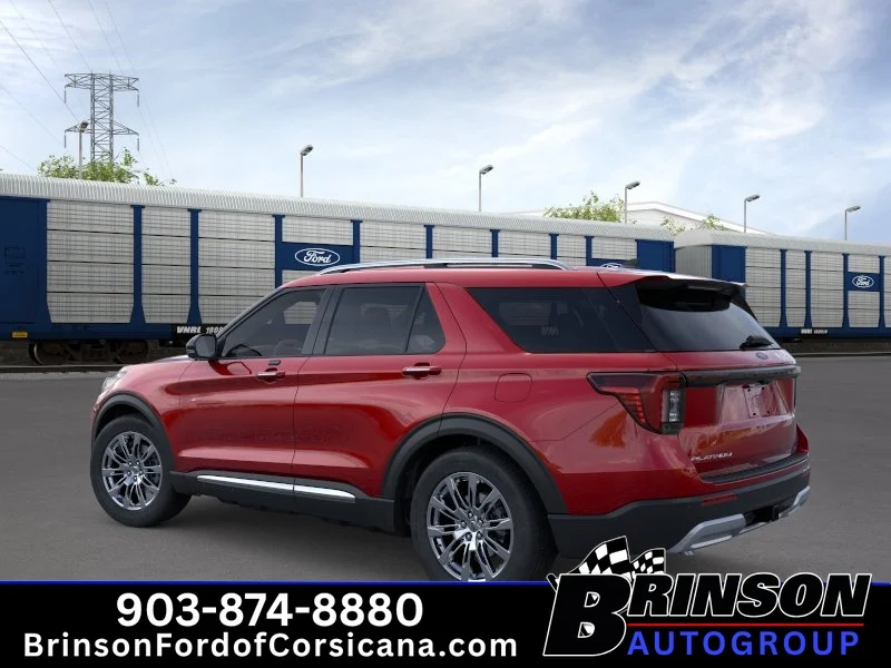 New 2026 Rapid Red Metallic Tinted Clearcoat Ford Platinum™ image 4