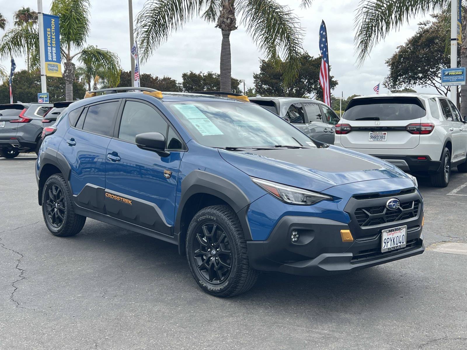 Used 2024 Geyser Blue Pearl Subaru Wilderness image 28