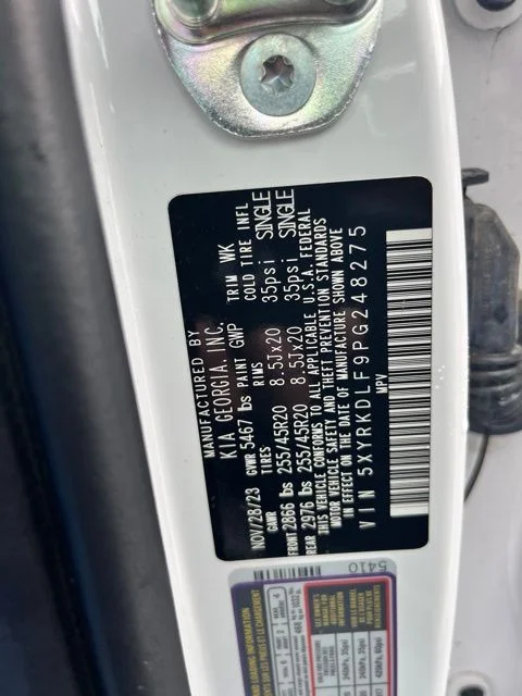 Used 2023 White Kia X-Line SX Prestige image 15