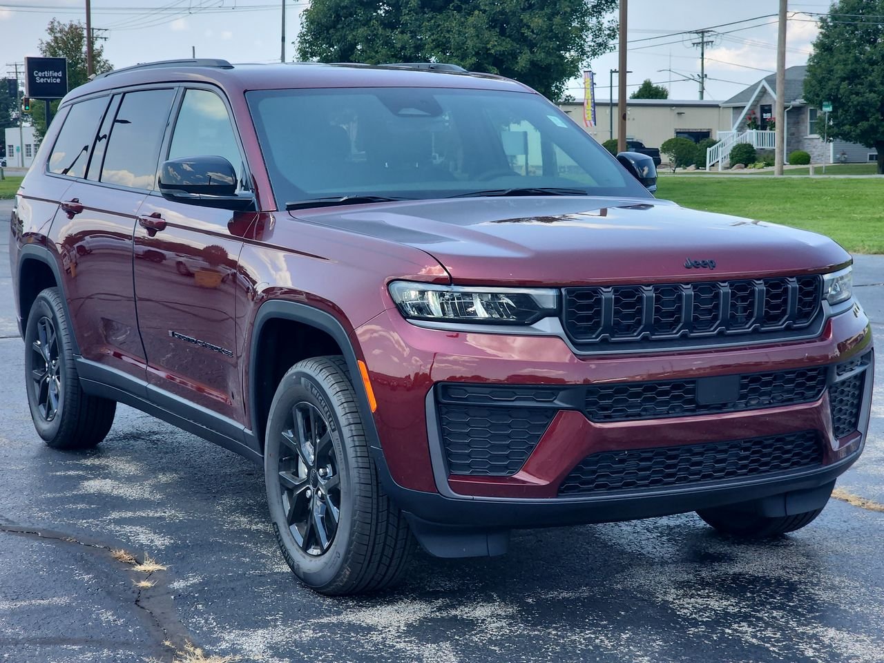 New 2026 Red Jeep Altitude image 1