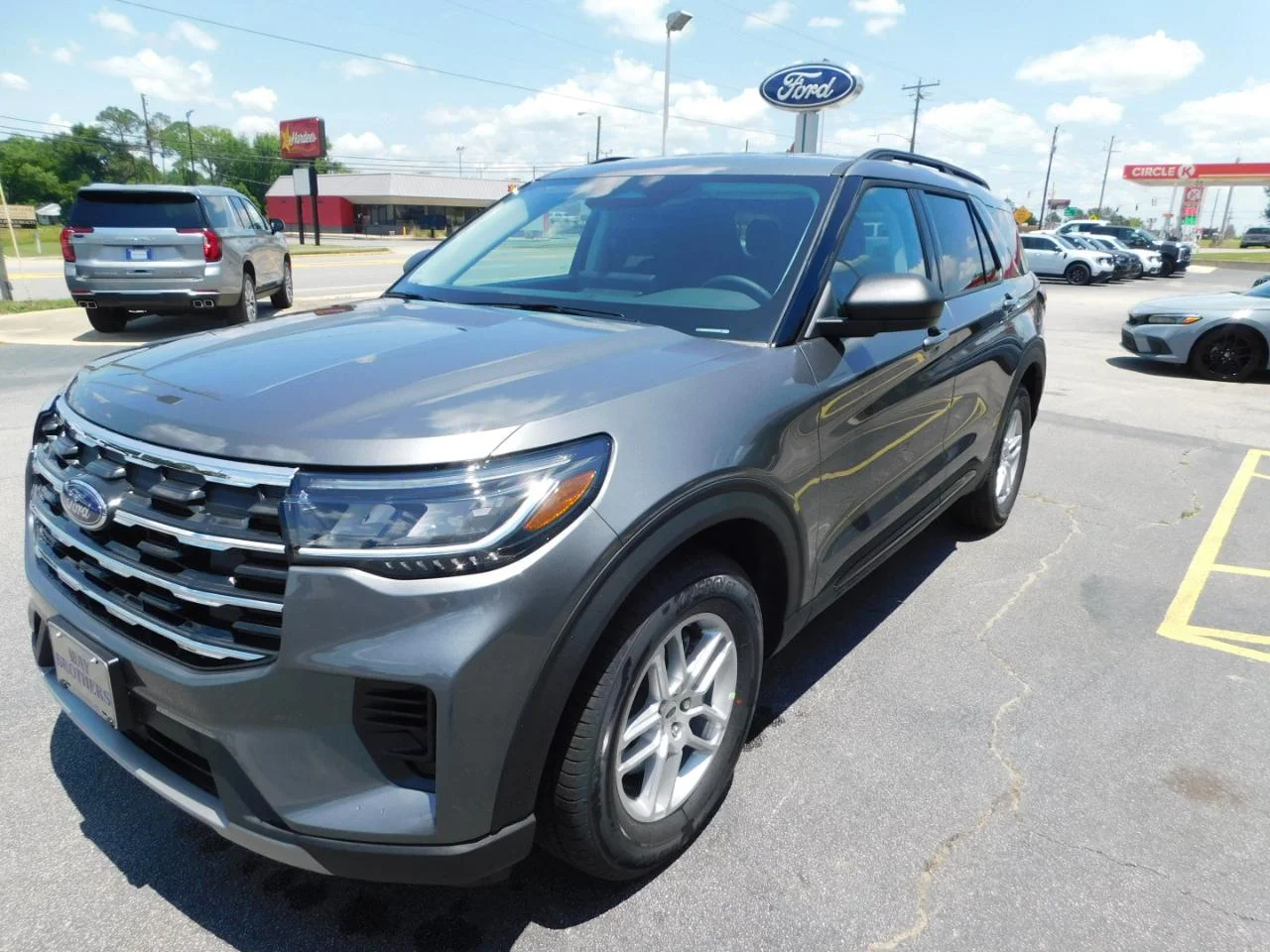 New 2026 Carbonized Gray Metallic Ford Active image 4