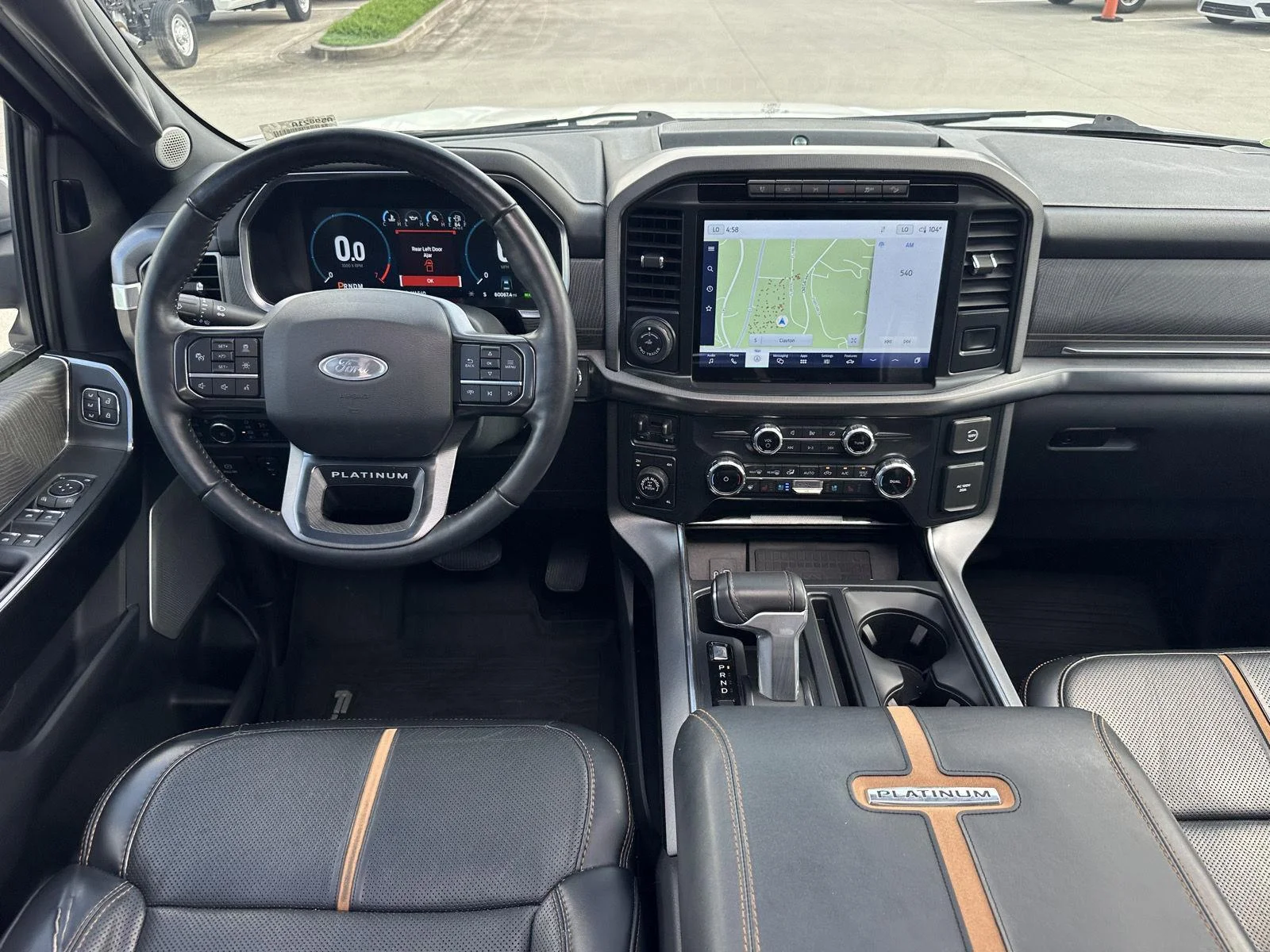 Used 2022 Star White Metallic Tri-Coat Ford Platinum image 12
