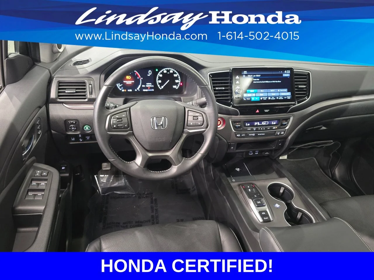 Certified Used 2025 Crystal Black Pearl Honda RTL image 15