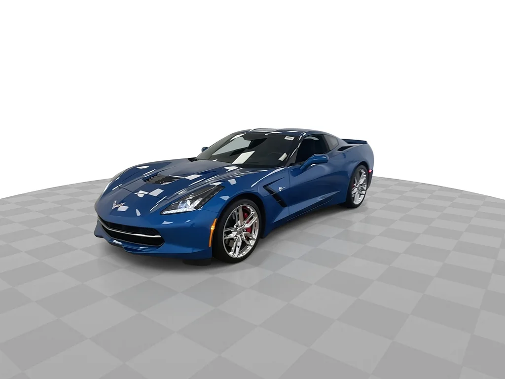 Used 2015 BLUE Chevrolet Stingray Z51 image 5
