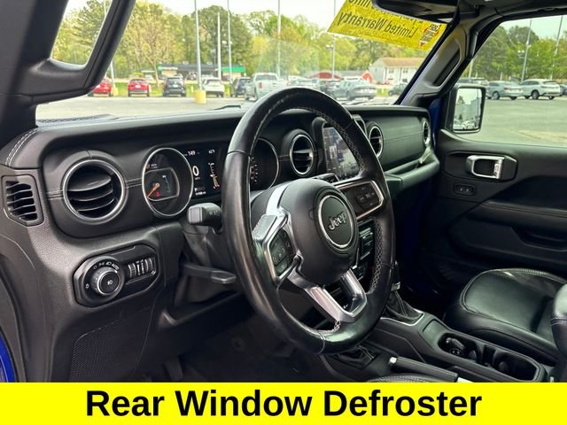Used 2020 Blue Jeep Unlimited Sahara image 14