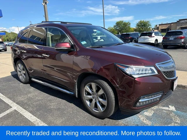 2014 Acura MDX 3.5L Advance Pkg w/Entertainment Pkg