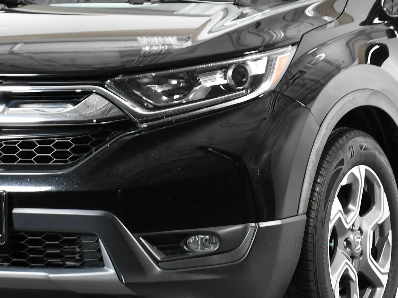 Used 2017 Crystal Black Pearl Honda EX image 10