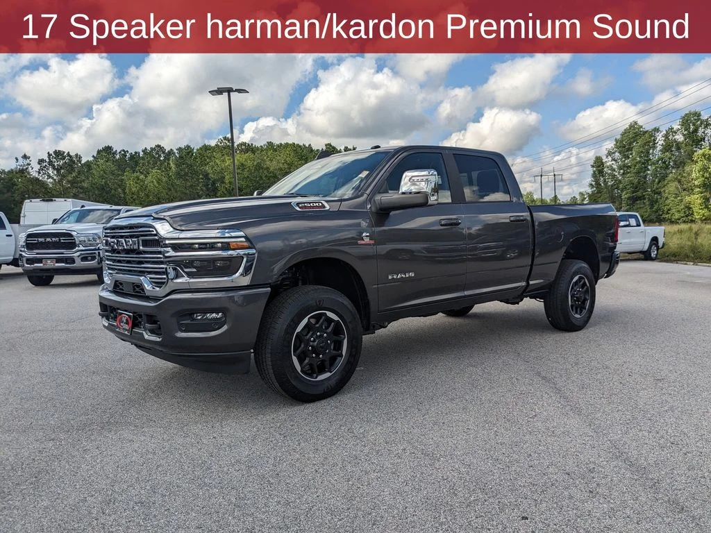 New 2025 Granite Crystal Metallic Clear-Coat Exterior Paint RAM Laramie image 10