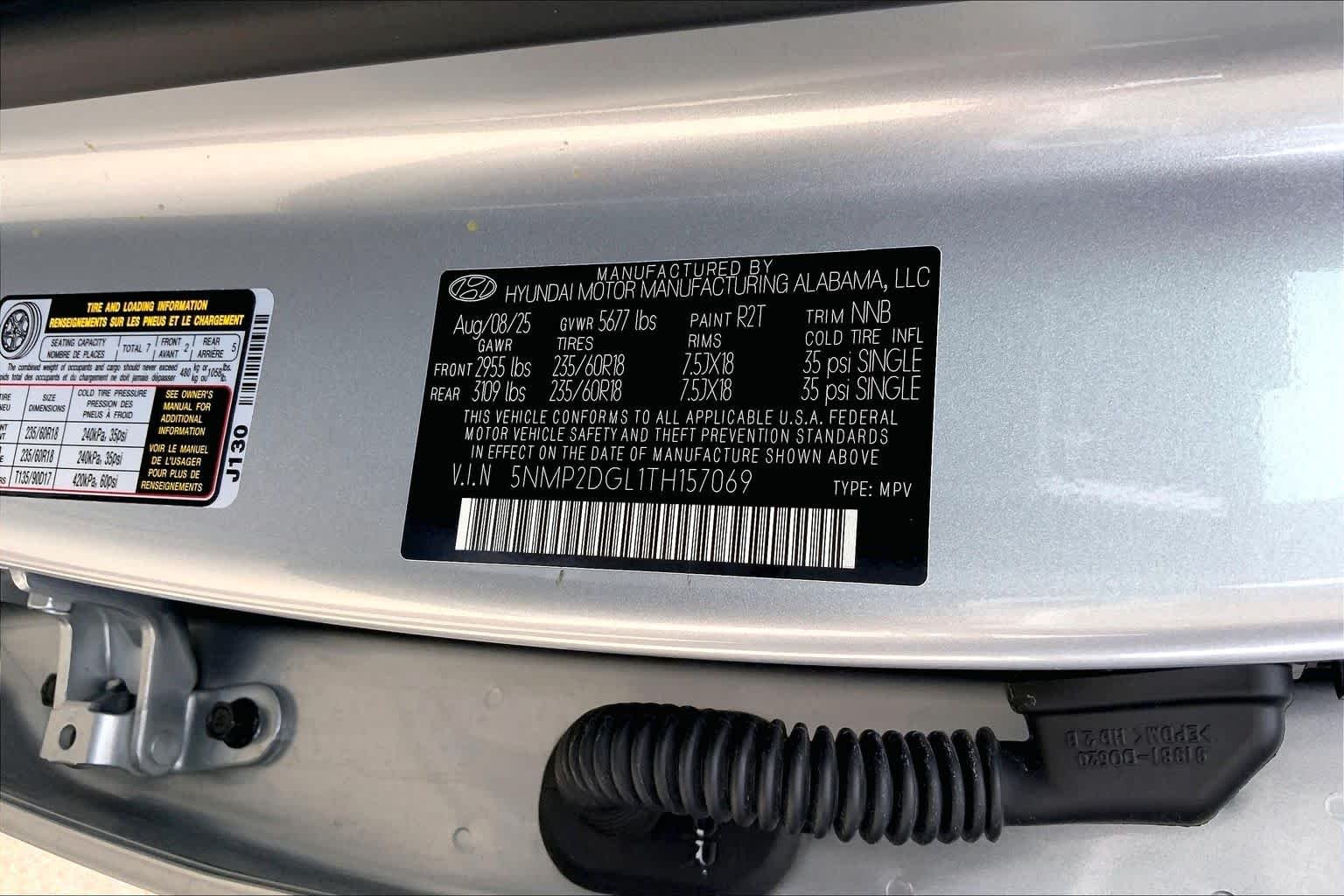 Used 2026 Shimmering Silver Hyundai SEL image 36