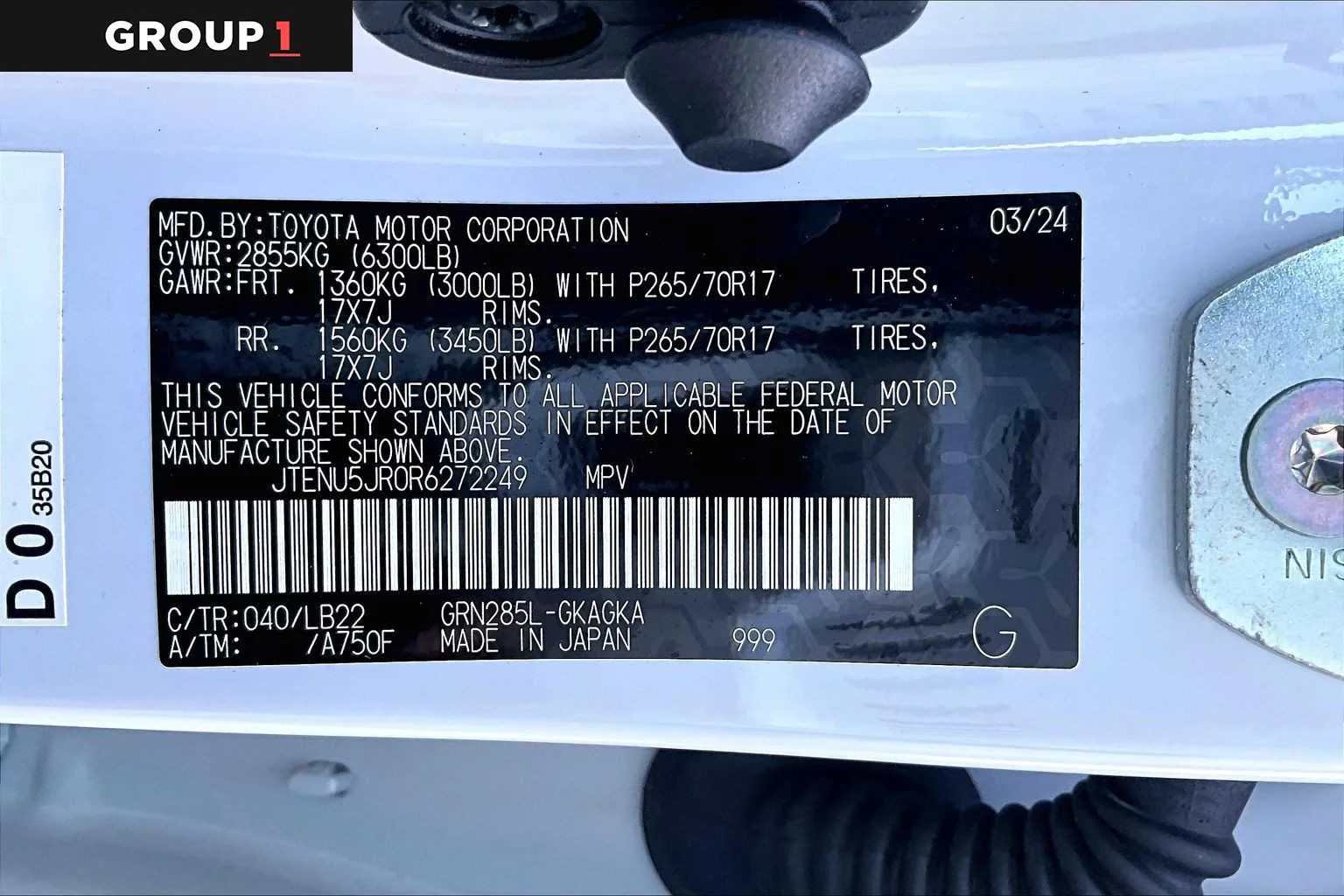 Certified Used 2024 Ice Cap Toyota SR5 Premium image 37