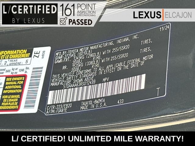 Certified Used 2024 Black Lexus 350 Premium image 39
