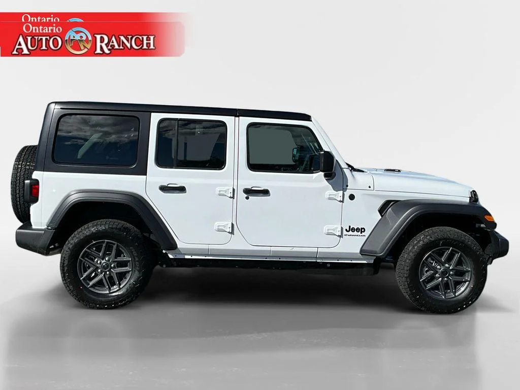 New 2026 Bright White Clearcoat Jeep Sport image 6