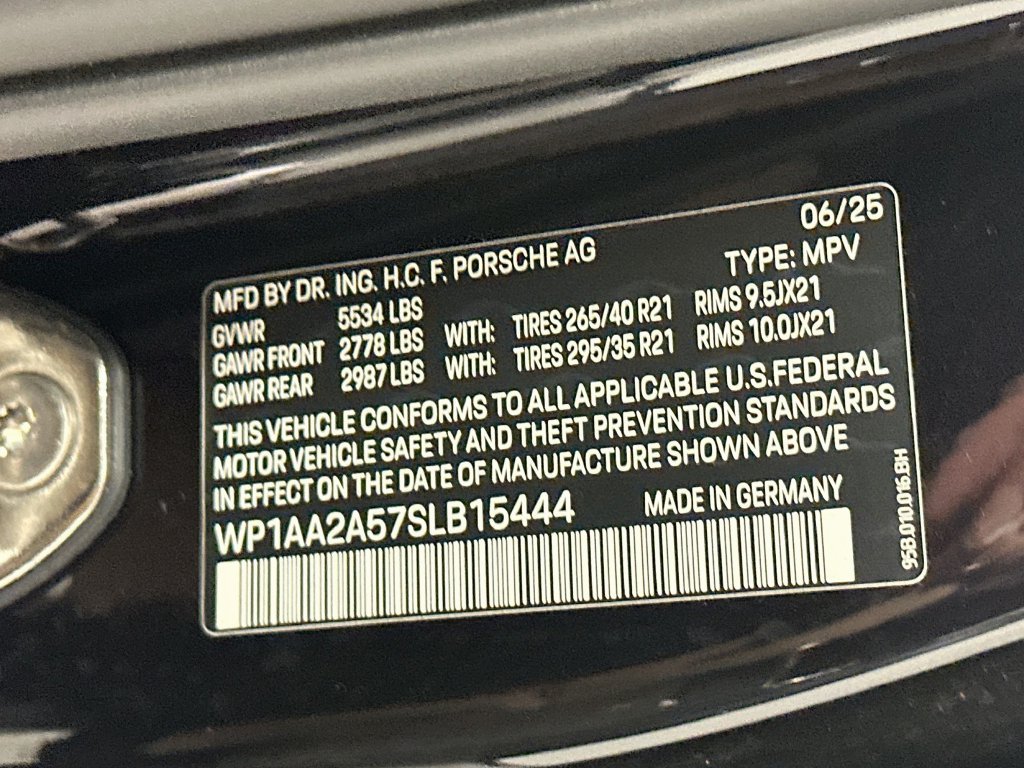 Used 2025 Black Porsche  image 35