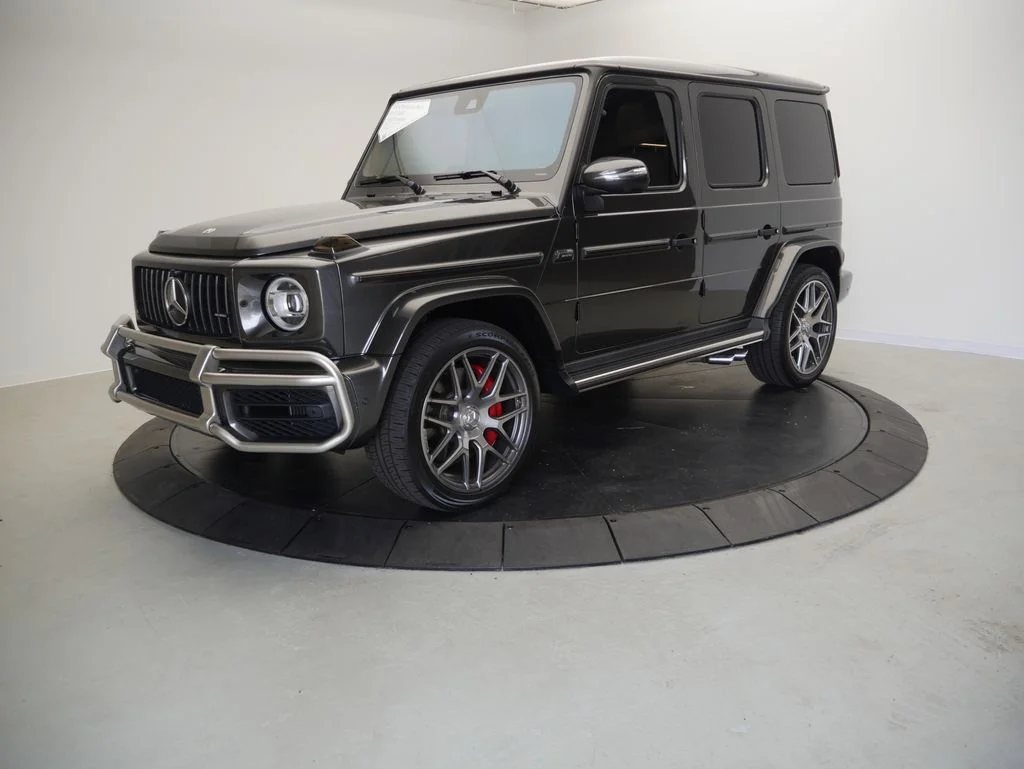 Certified Used 2024 MANUFAKTUR Cardinal Red Metallic Mercedes-Benz G 63 AMG® image 1
