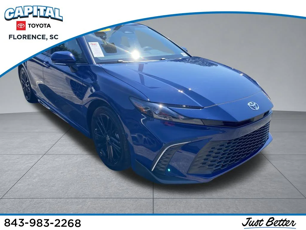 Used 2025 Blue Toyota SE image 1