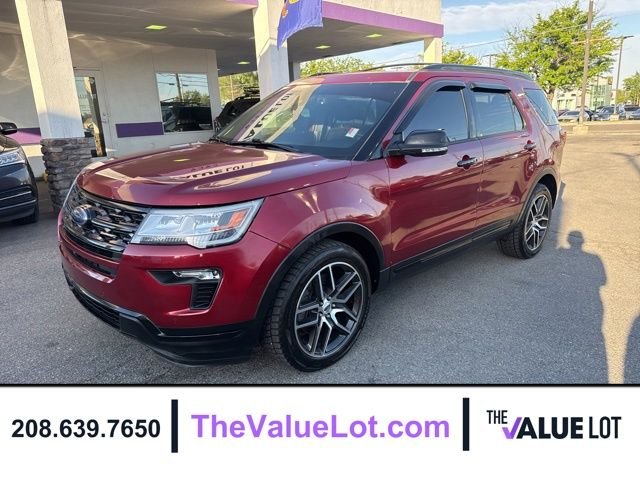 Used 2019 Red Ford Sport image 8