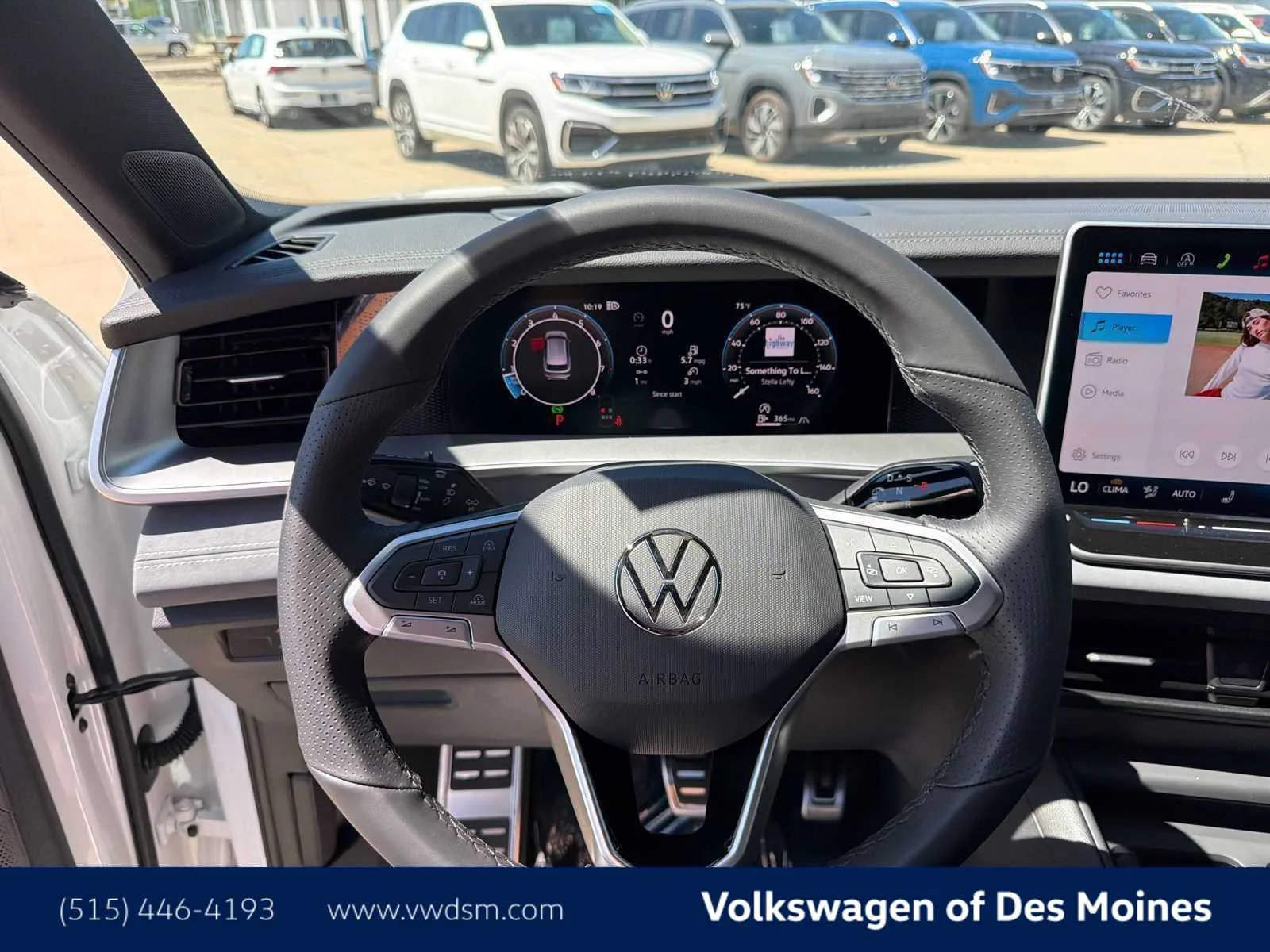 New 2026 Opal White Pearl Volkswagen SE R-Line Black image 15