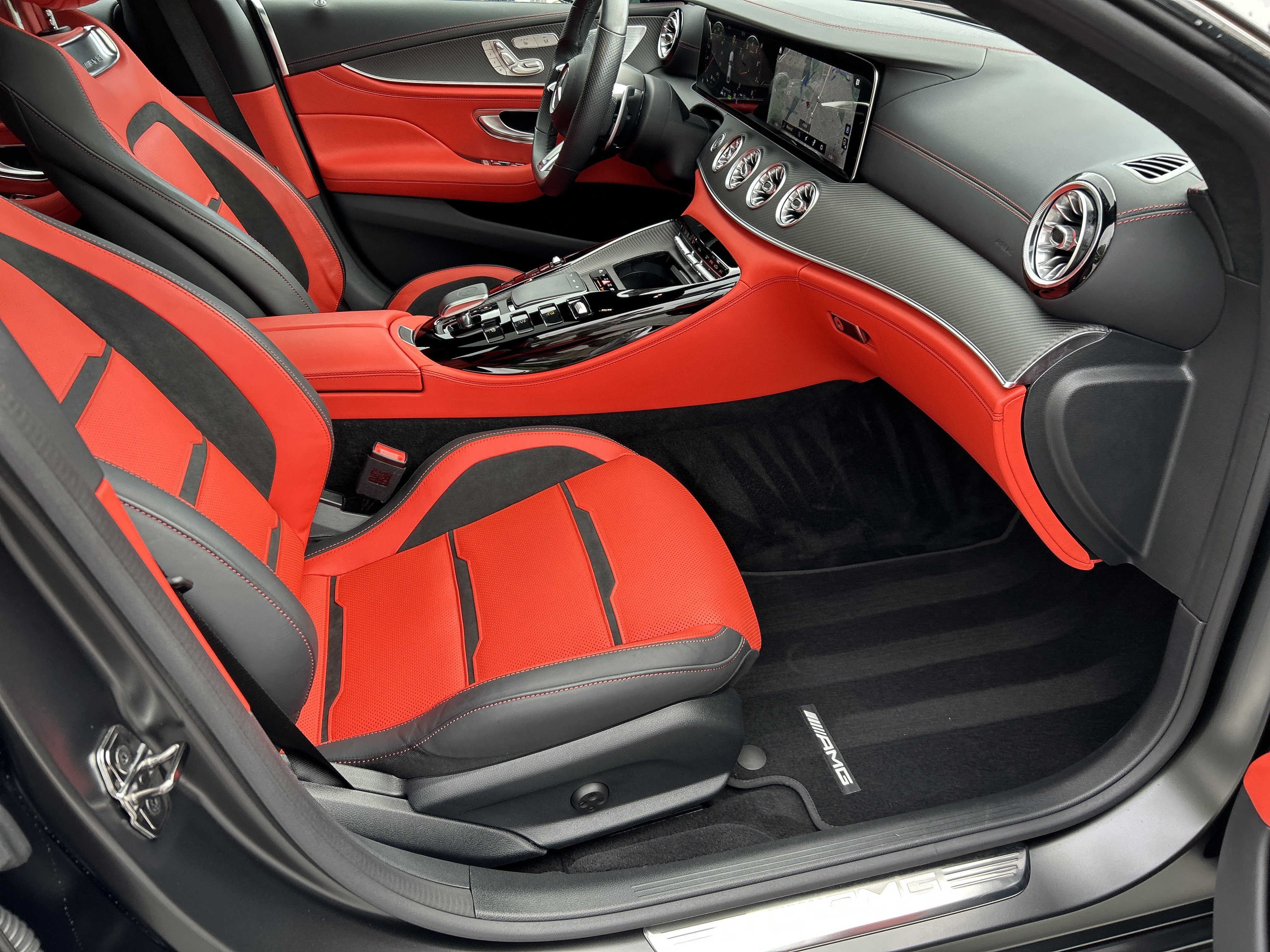 Certified Used 2022 MANUFAKTUR Graphite Grey Magno Mercedes-Benz AMG® GT 53 4-Door Coupe image 51