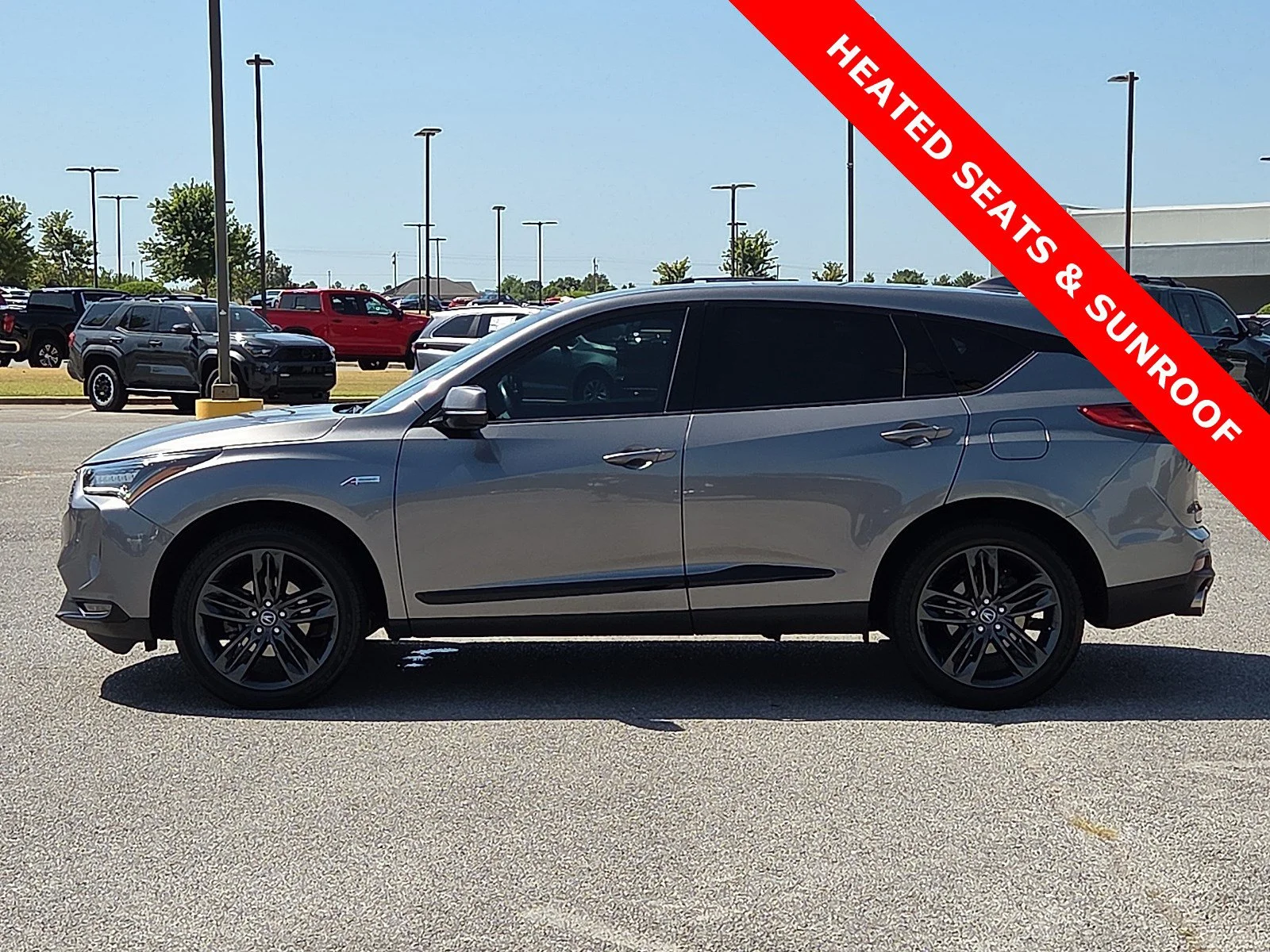 Used 2023 Liquid Carbon Metallic Acura w/A-Spec Package image 3