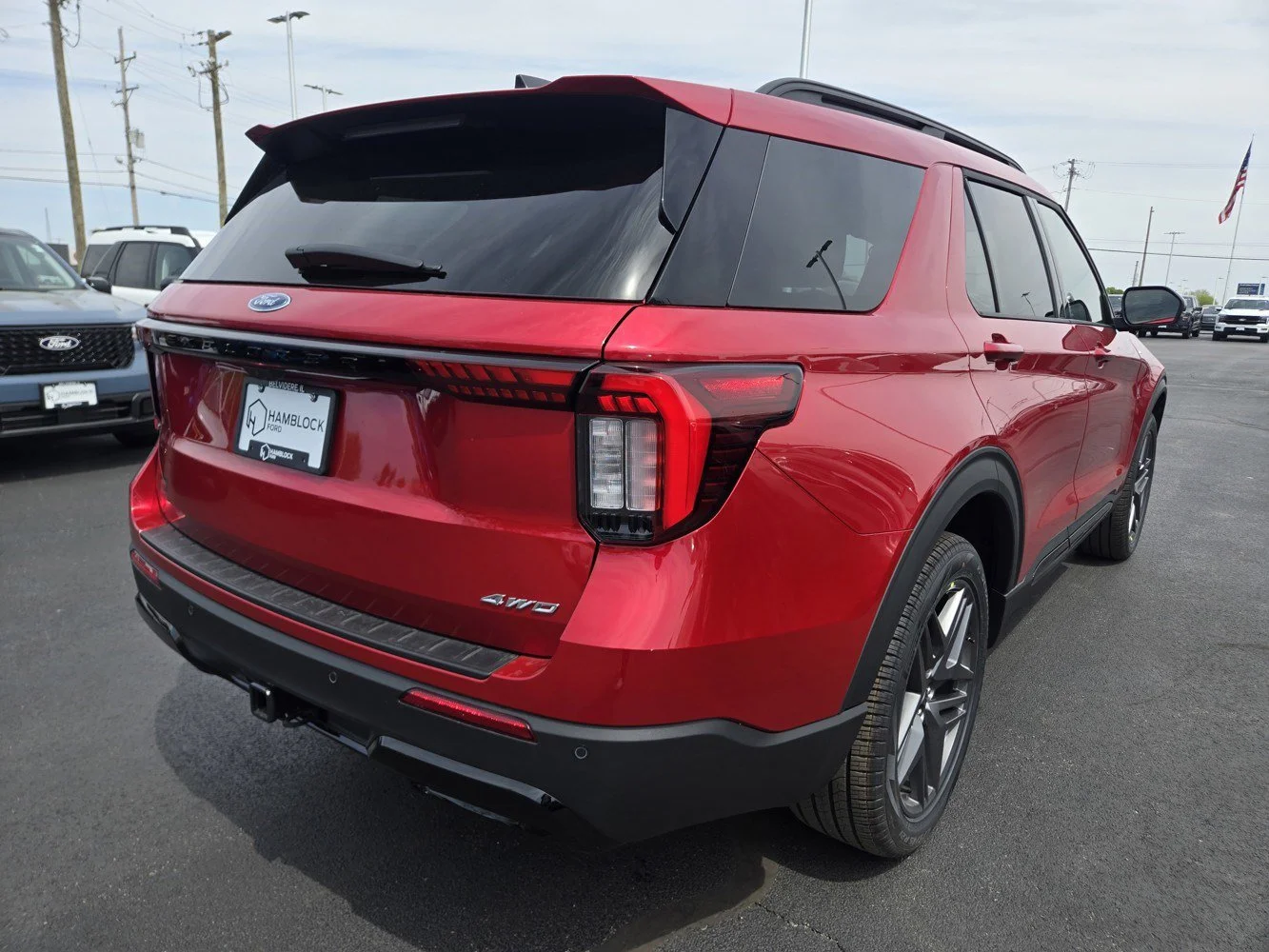 New 2026 Rapid Red Met Tinted Cc Ford ST-Line image 4