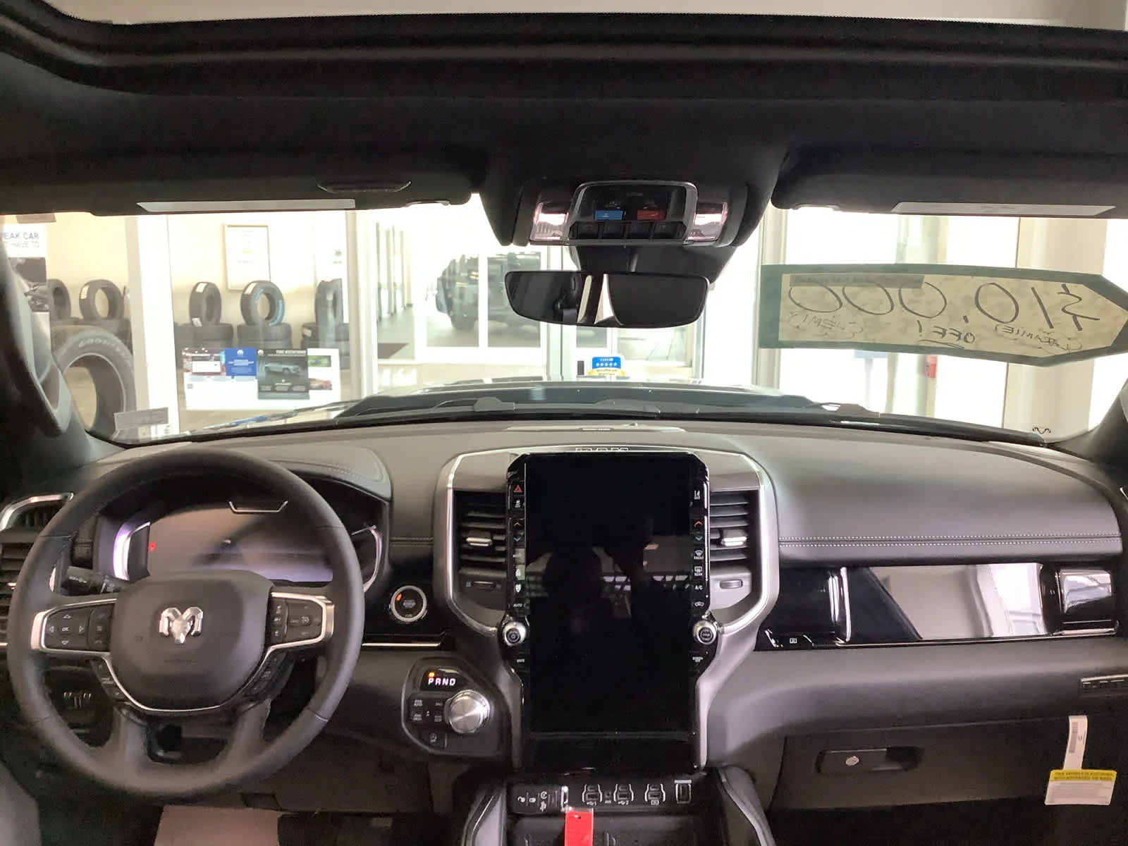 New 2026 Diamond Black Crystal Pearlcoat Ram Laramie image 10