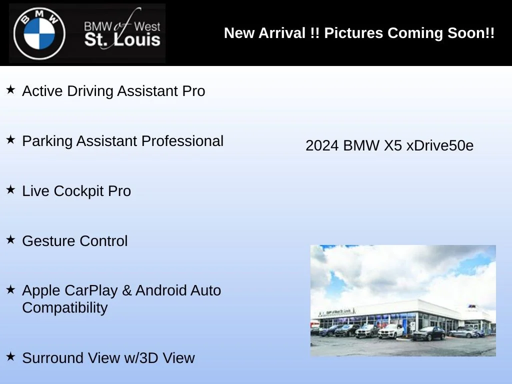 Used 2024 White BMW xDrive50e image 4