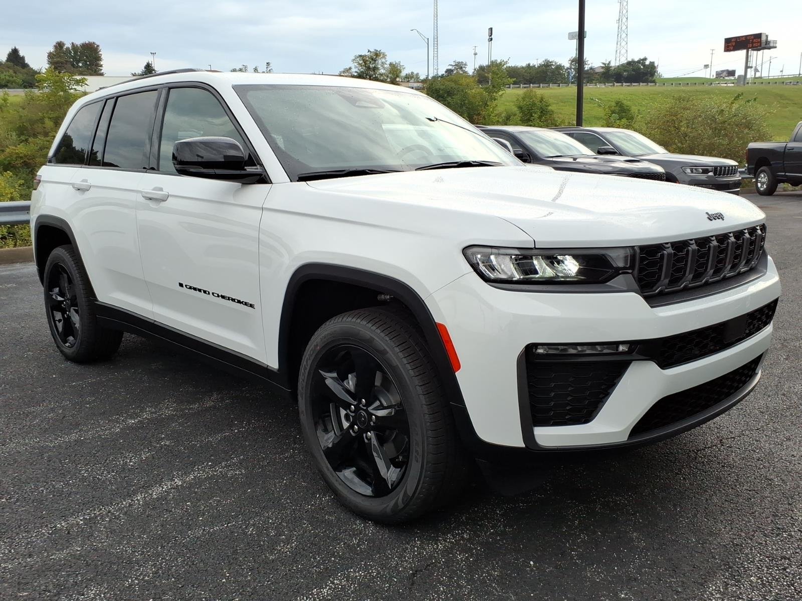 New 2027 Bright White Clearcoat Jeep Limited image 2