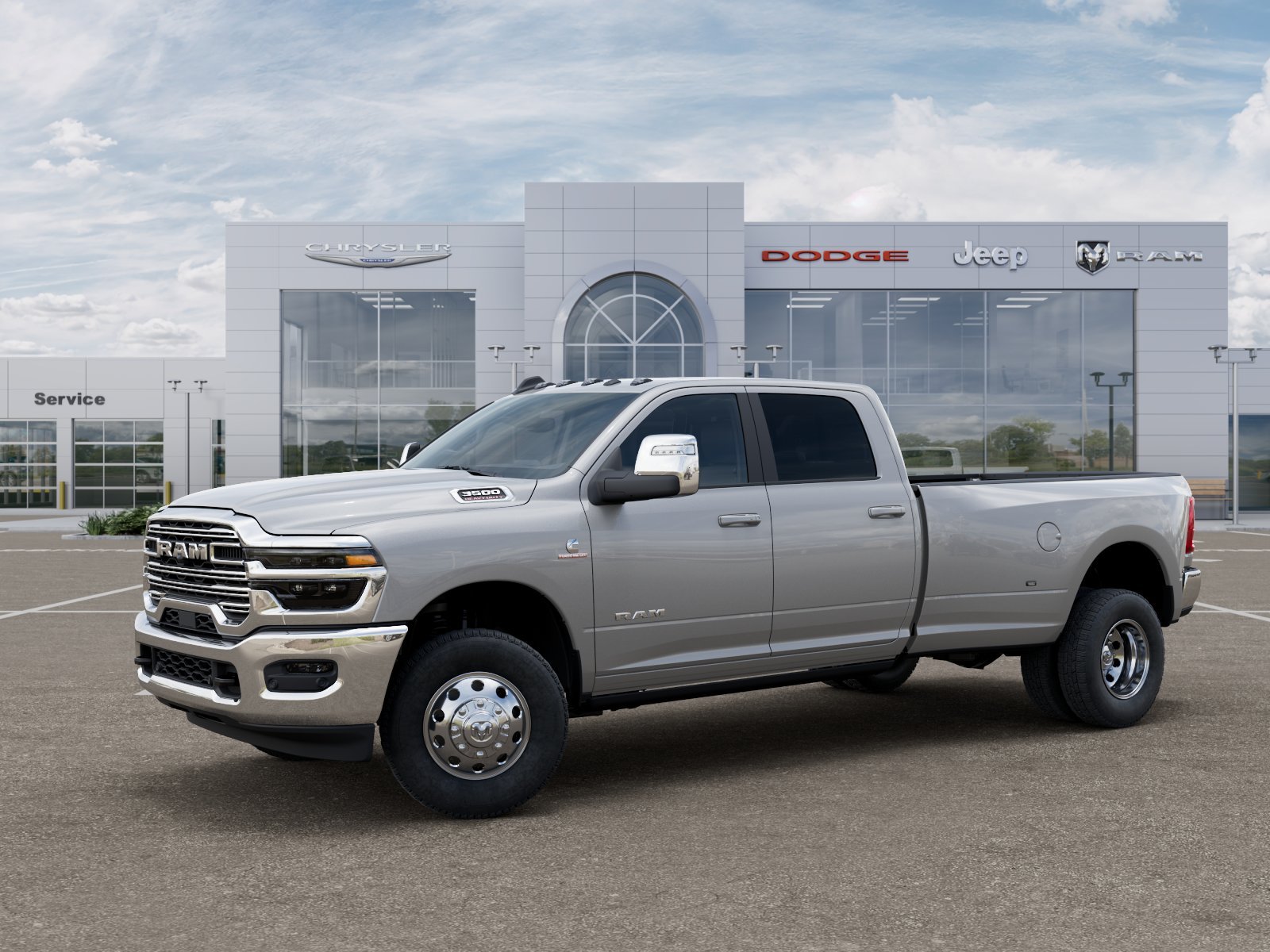New 2026 Silver-Zynith Exterior Paint RAM Laramie image 22