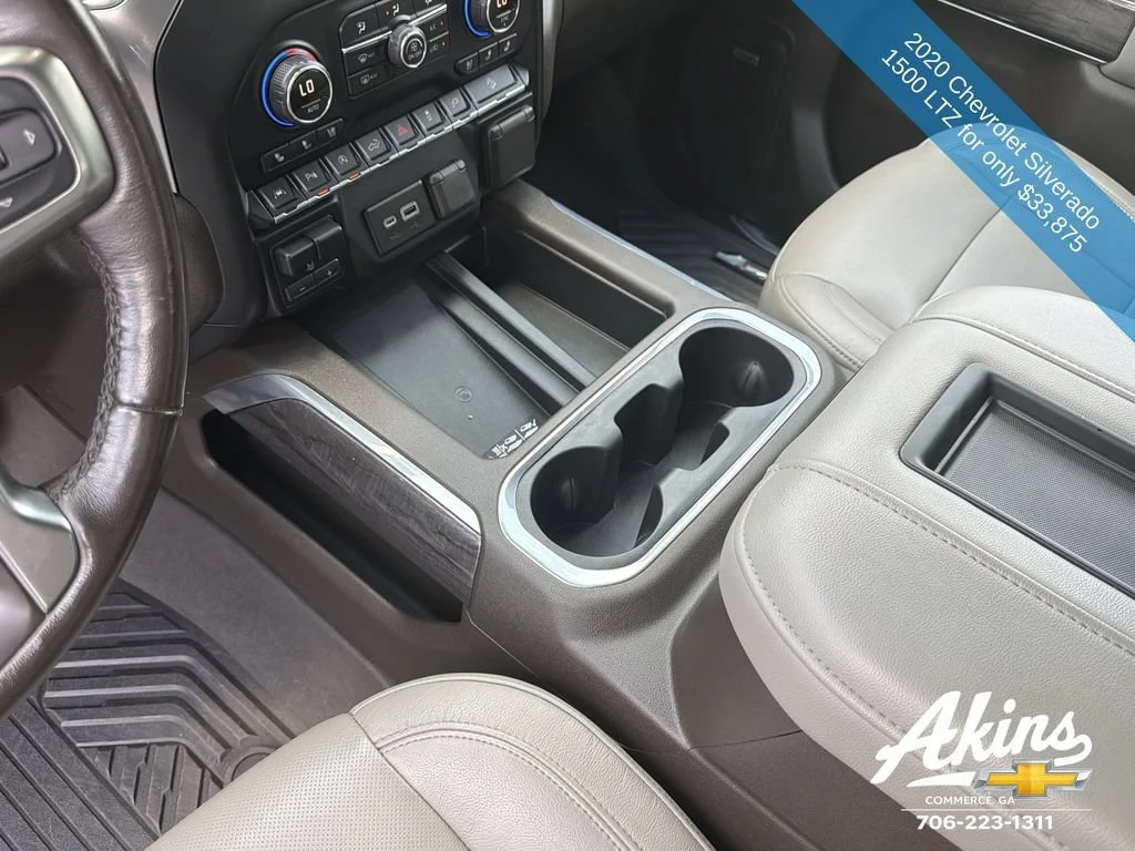 Certified Used 2020 SUMMIT WHITE Chevrolet LTZ image 16