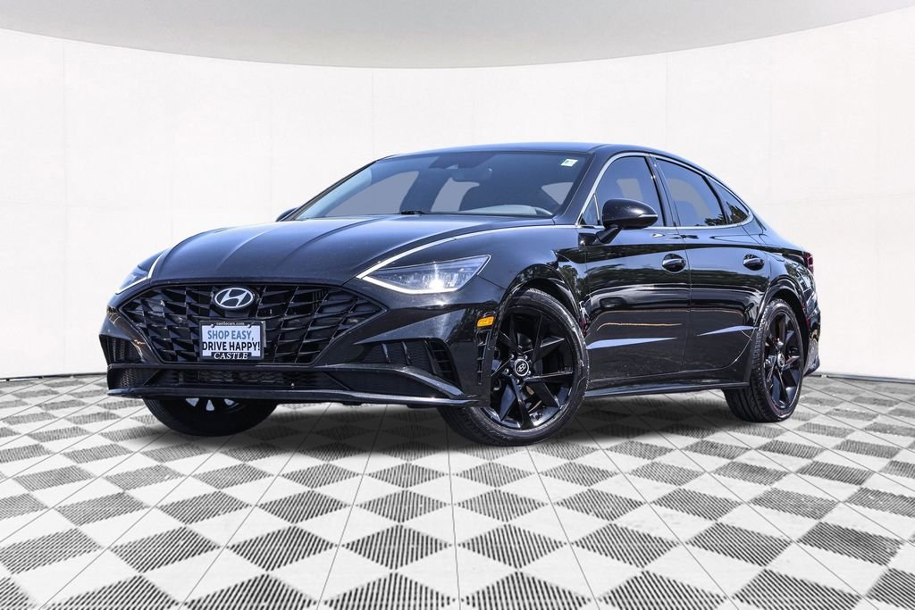 Used 2021 Hyundai Sonata SEL Plus with VIN 5NPEJ4J28MH062748 for sale in Downers Grove, IL