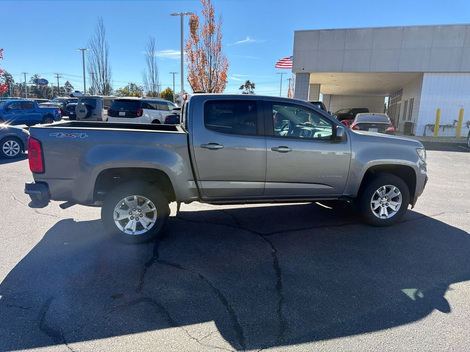 Used 2022 Satin Steel Metallic Chevrolet 4WD LT image 6