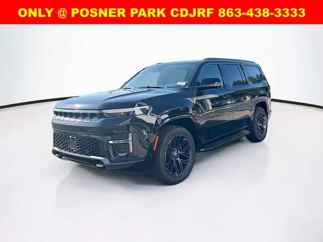 New 2026 High Gloss Black Exterior Paint Jeep Grand Wagoneer image 1