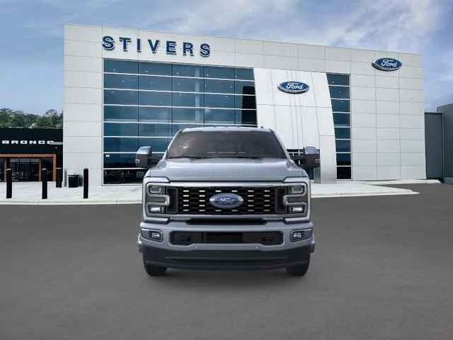 New 2026 Glacier Gray Metallic Tri-Coat Ford F-350® Platinum® image 7