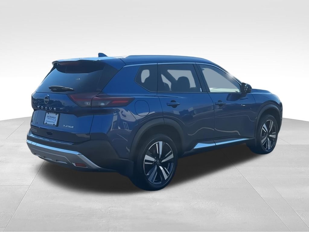 Certified Used 2023 Blue Nissan Platinum image 8