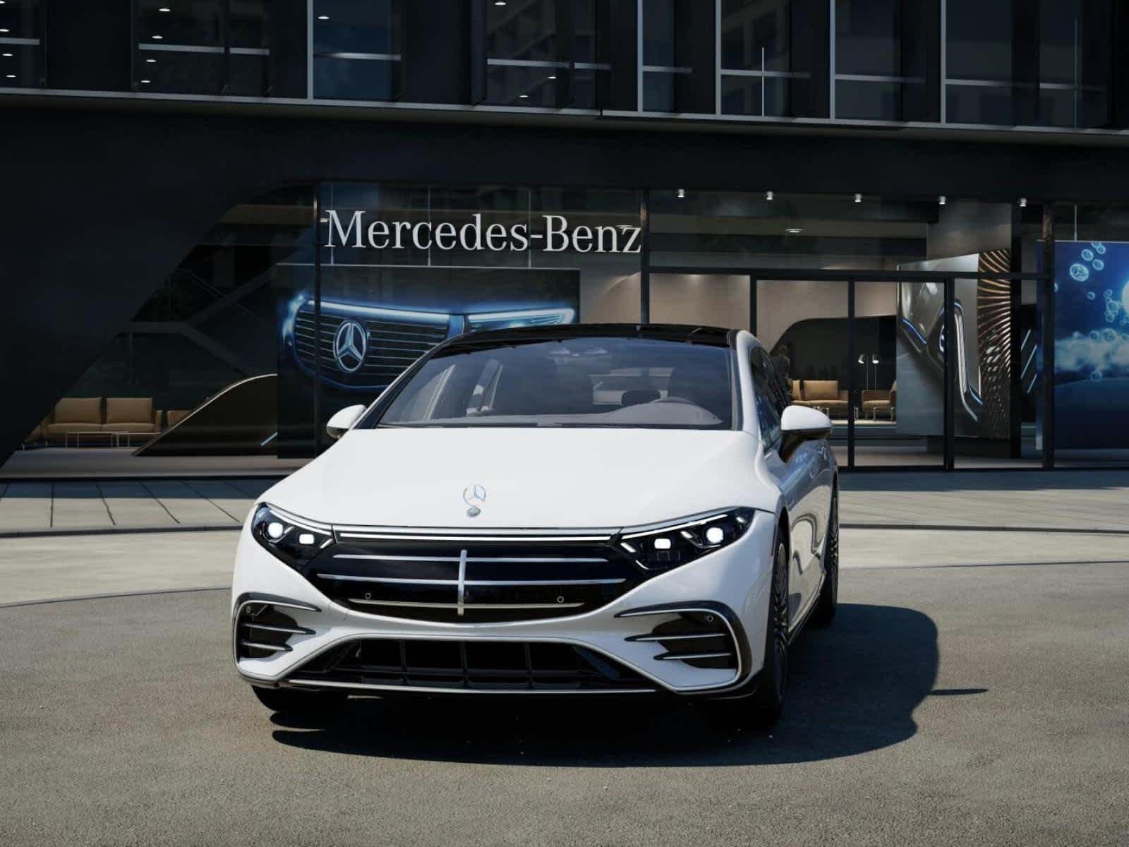 New 2026 Polar White Mercedes-Benz EQS 450+ image 42
