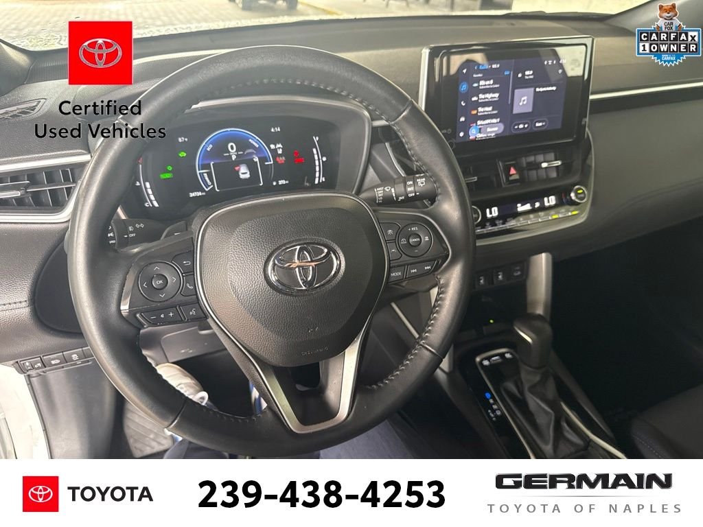 Used 2025 Beige Toyota Hybrid XSE image 17