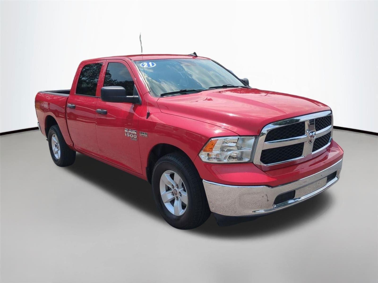 Used 2021 Flame Red Clearcoat Ram Tradesman image 7