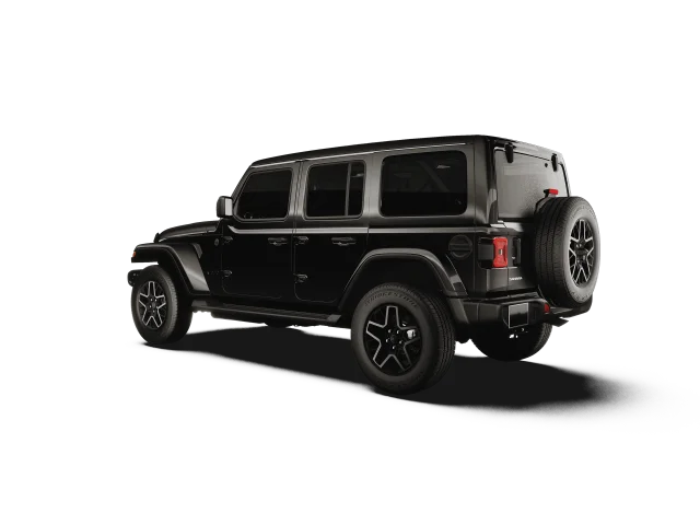 New 2027 Black Clear-Coat Paint Jeep Sahara image 4