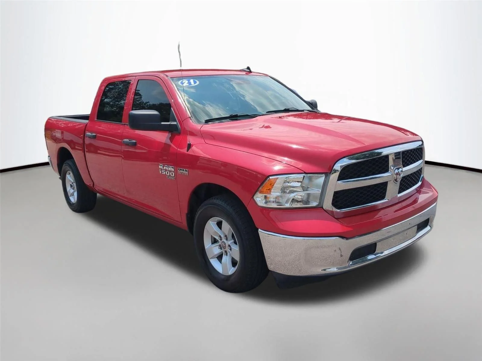 Used 2021 Flame Red Clearcoat Ram Tradesman image 7