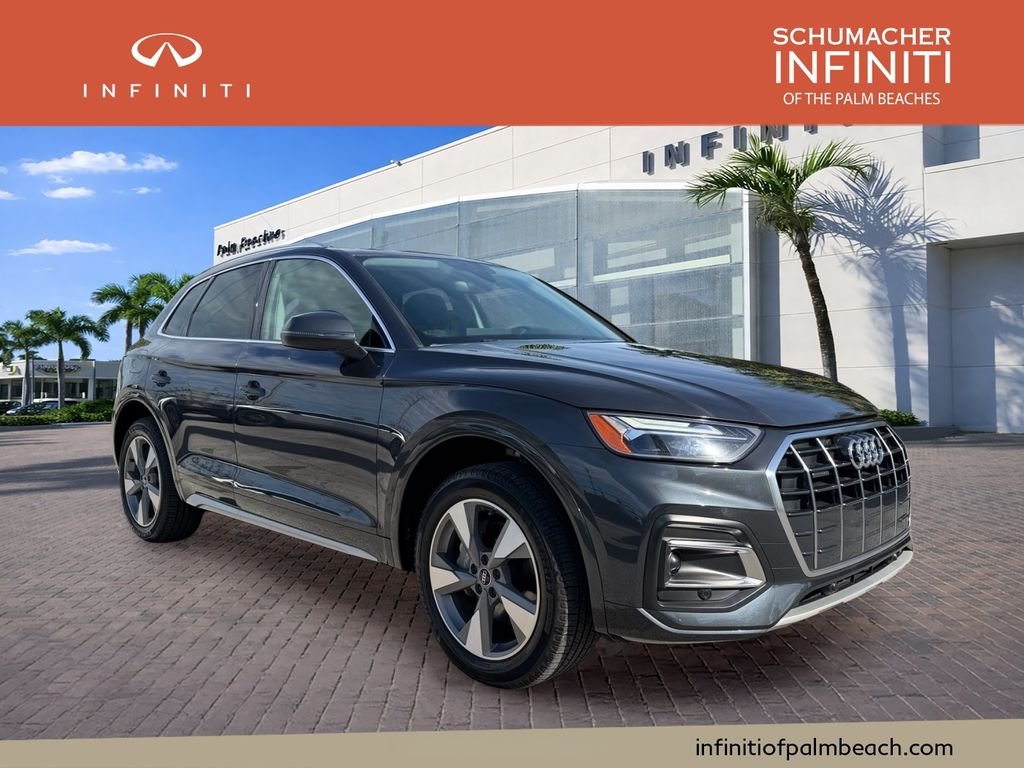 Used 2023 Gray Audi 40 Premium image 1