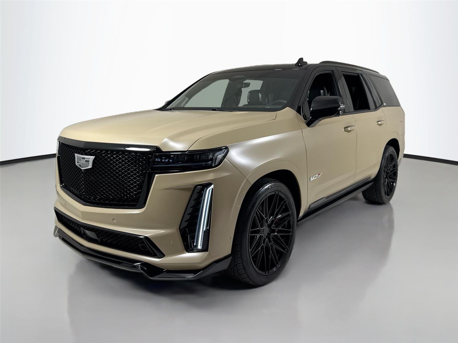 Used 2023 Black Raven Cadillac AWD V-Series | Vossen Wheels | Two Tone Wrap image 47