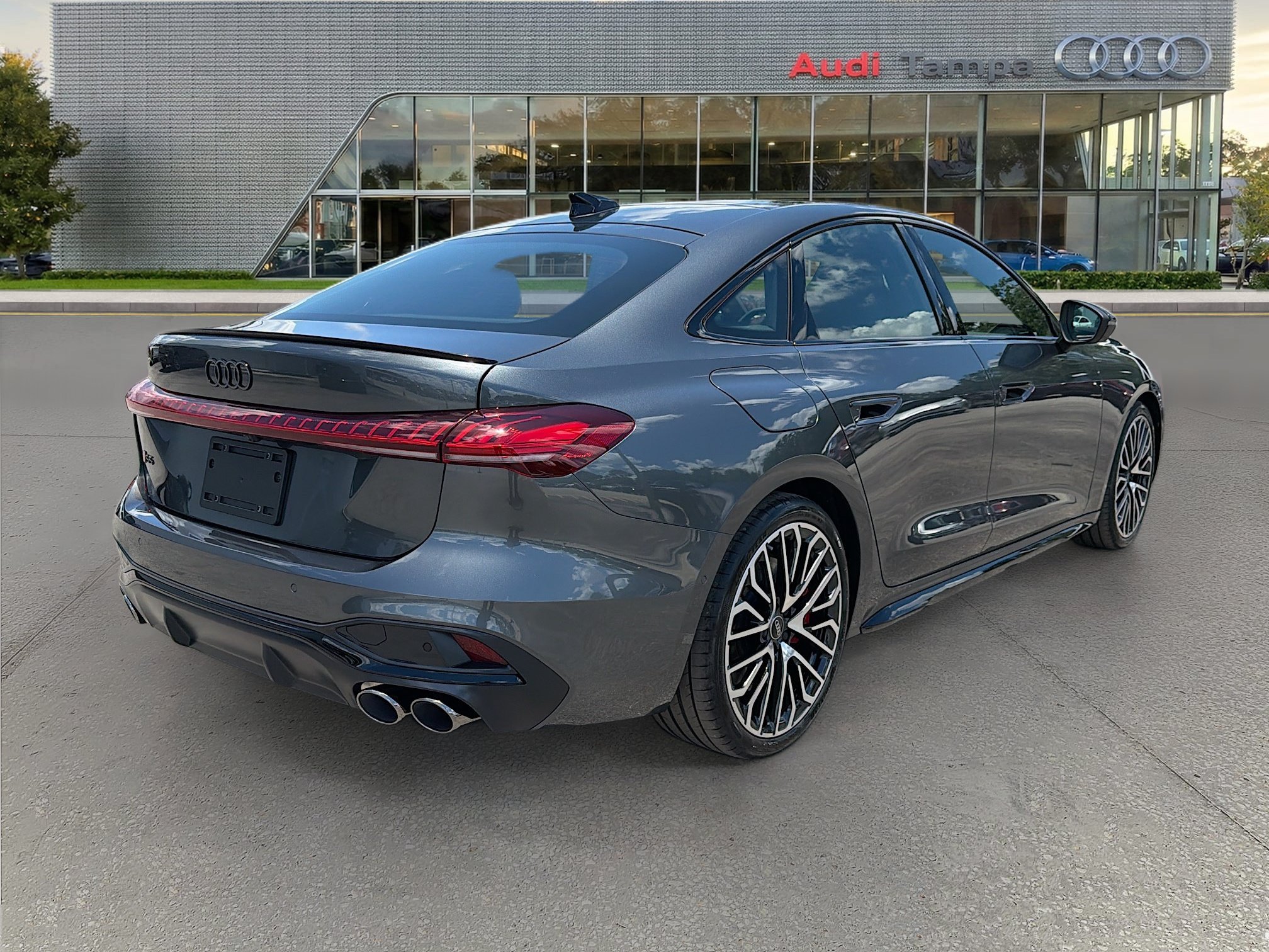 New 2026 Daytona Gray Pearl Effect Audi Premium Plus image 3