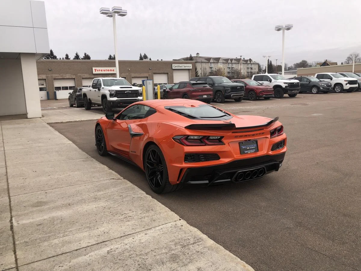 New 2026 Orange Chevrolet 2dr Z06 Cpe w/2LZ image 5