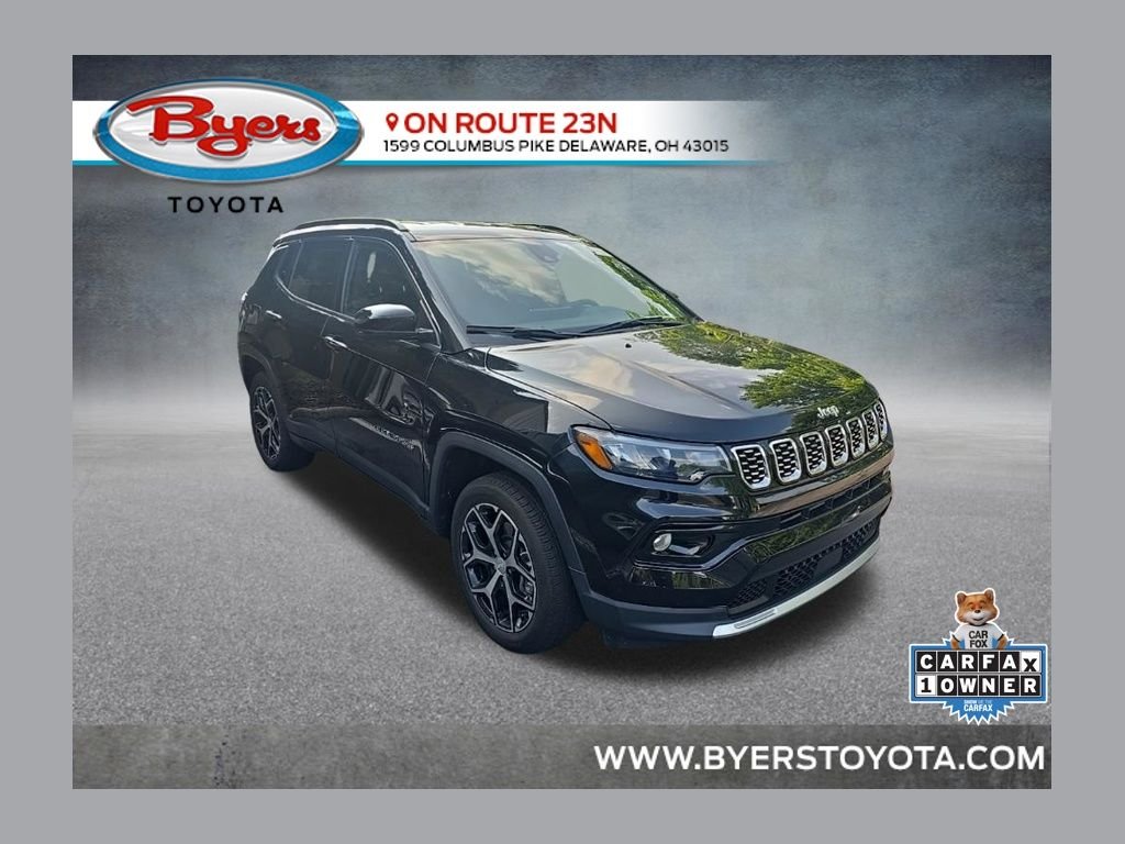 Used 2024 Diamond Black Jeep Limited image 1