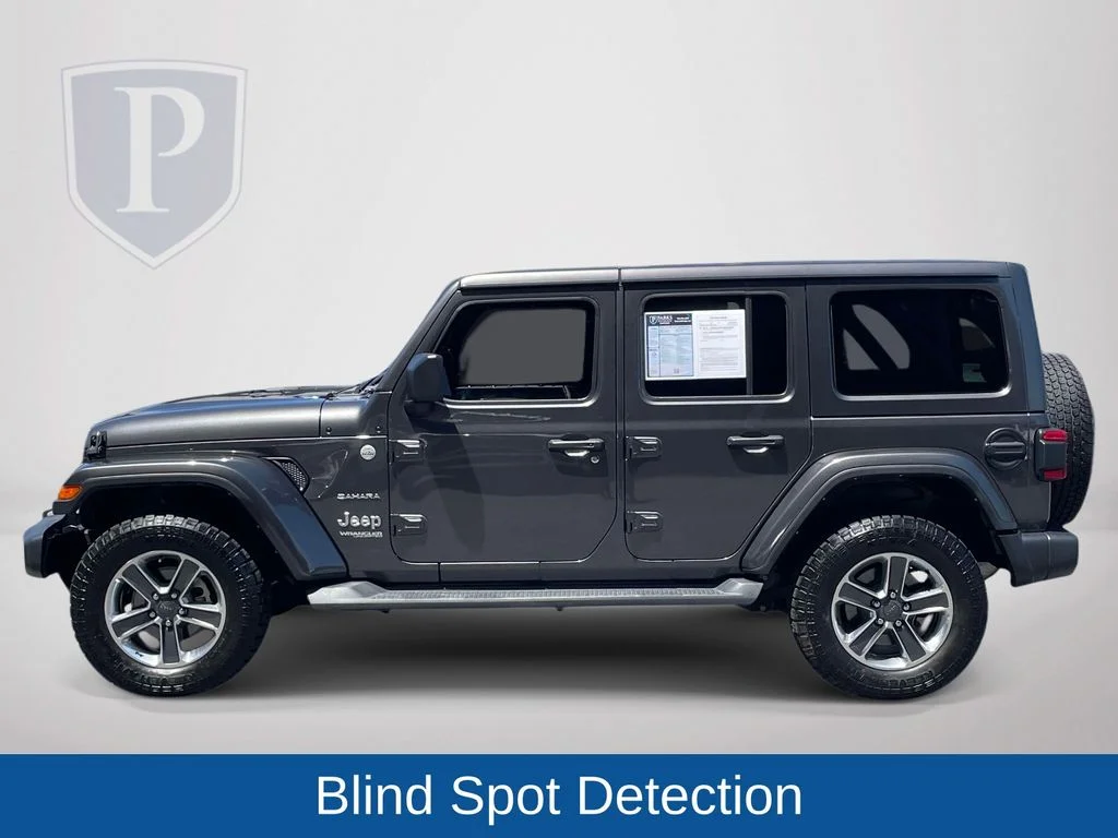 Used 2021 Gray Jeep Unlimited Sahara image 5
