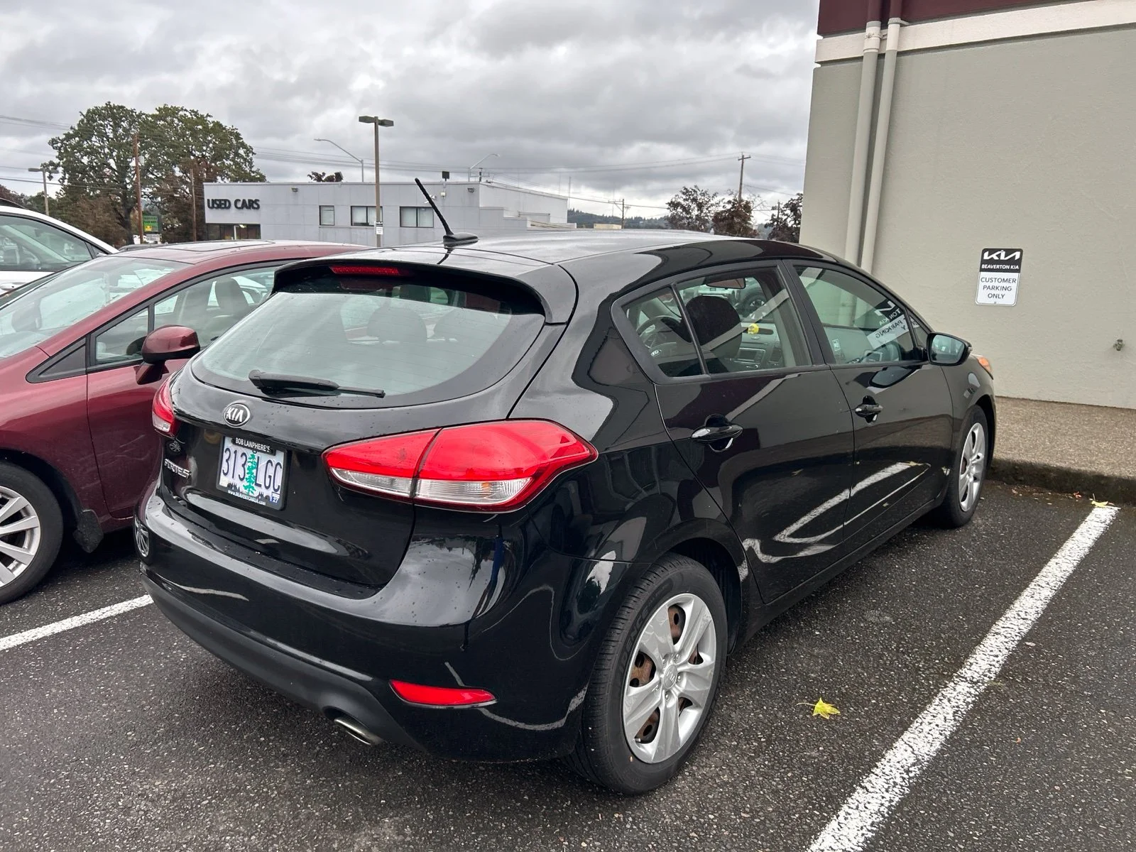 Used 2016 Aurora Black Kia LX image 3