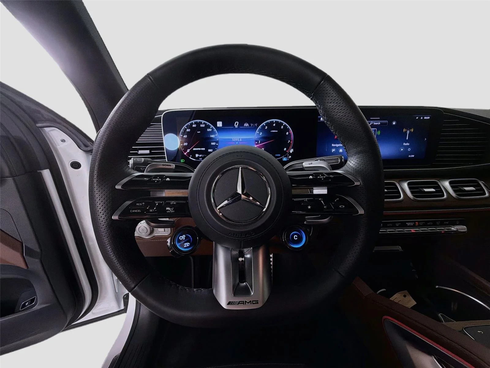 Used 2024 Polar White mercedes-benz AMG® GLE 53 4MATIC+ Coupe image 12