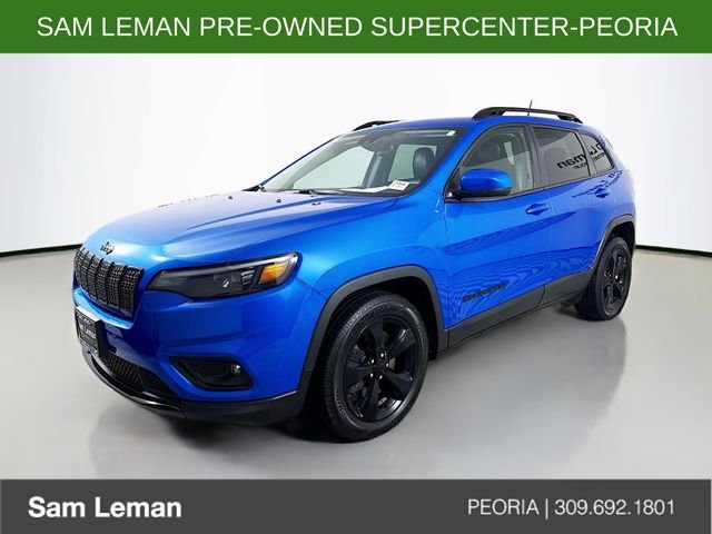 Used 2021 Blue Jeep Latitude Plus image 3