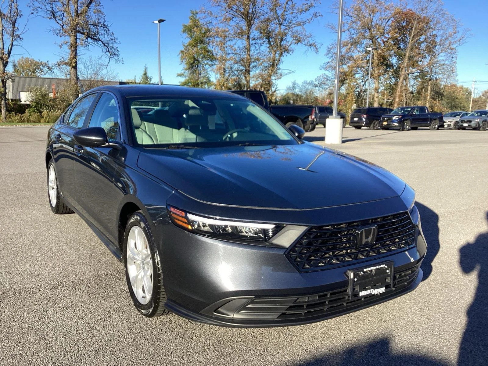 Used 2024 Meteorite Gray Metallic Honda LX image 10
