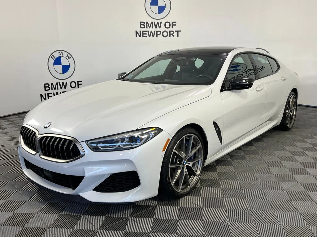 Used 2020 White BMW M850i xDrive Gran Coupe image 3